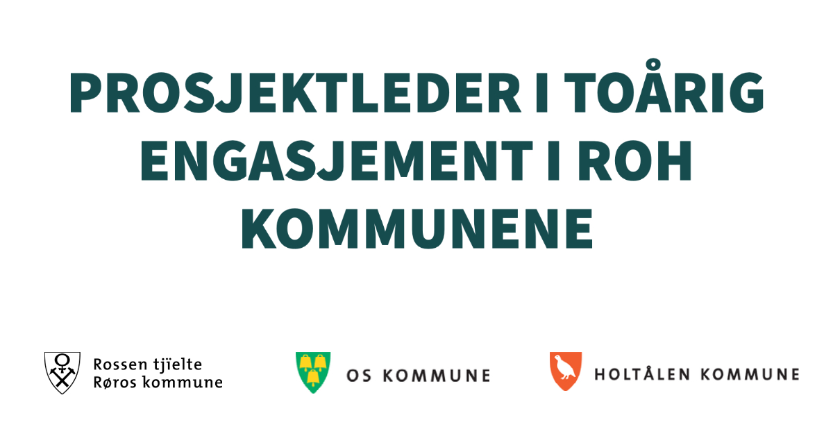 Prosjektleder i toårig engasjement i ROH kommunene