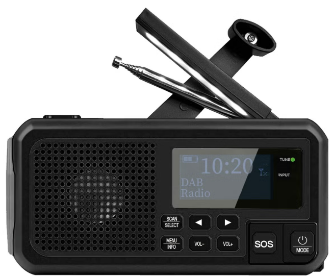 bilde av beredskapsradio
