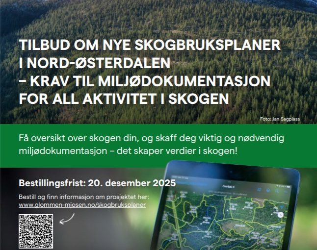 Bestill skogbruksplan!