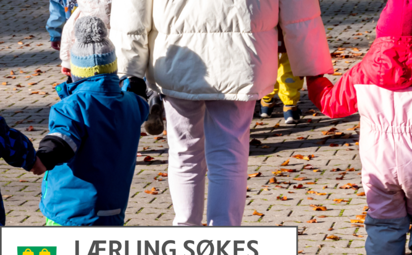 Lærling som barne- og ungdomsarbeider søkes